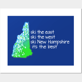 Ski New Hampshire Posters and Art